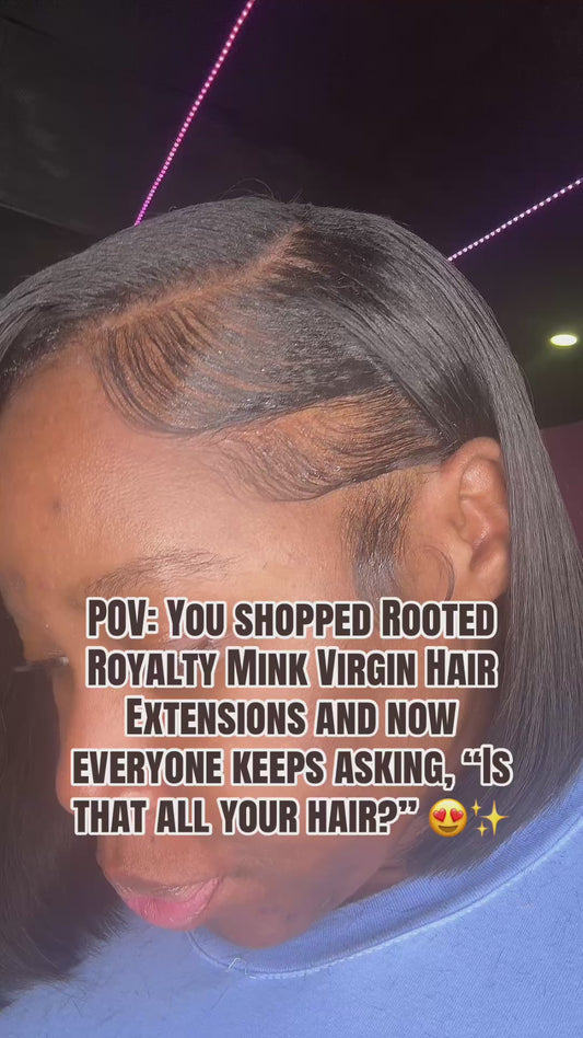 Rooted Royalty Luxury Virgin Hair Bundles | Preorder